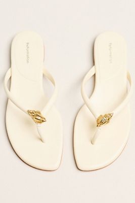 Reformation Onyx Flip-Flop Sandals
