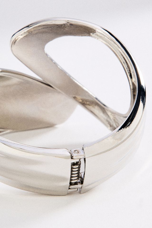 Textured Coil Cuff Bracelet #1