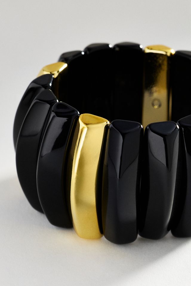 Two-Tone Stretch Bracelet #1