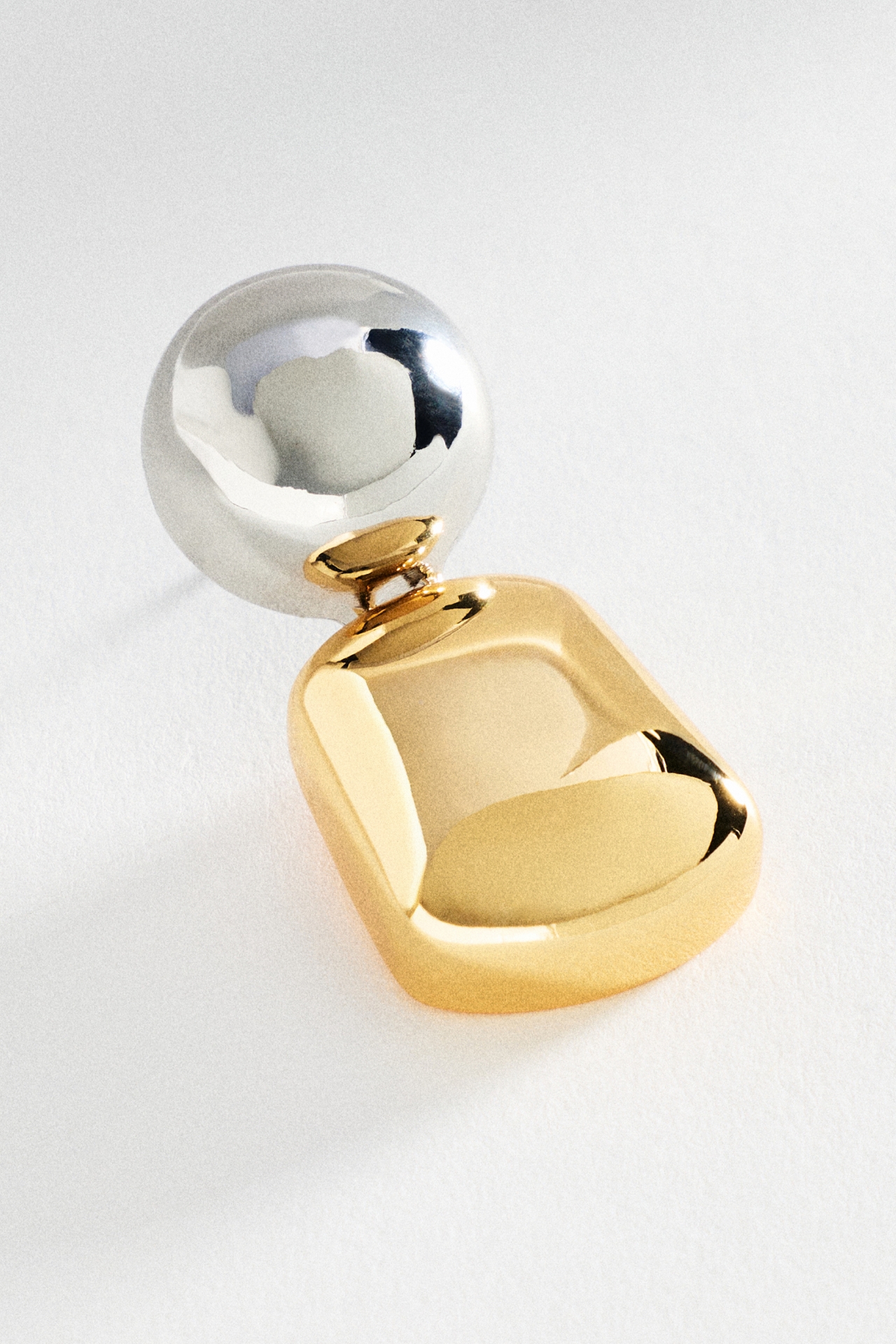 By Anthropologie Mixed Metal Drop Earrings