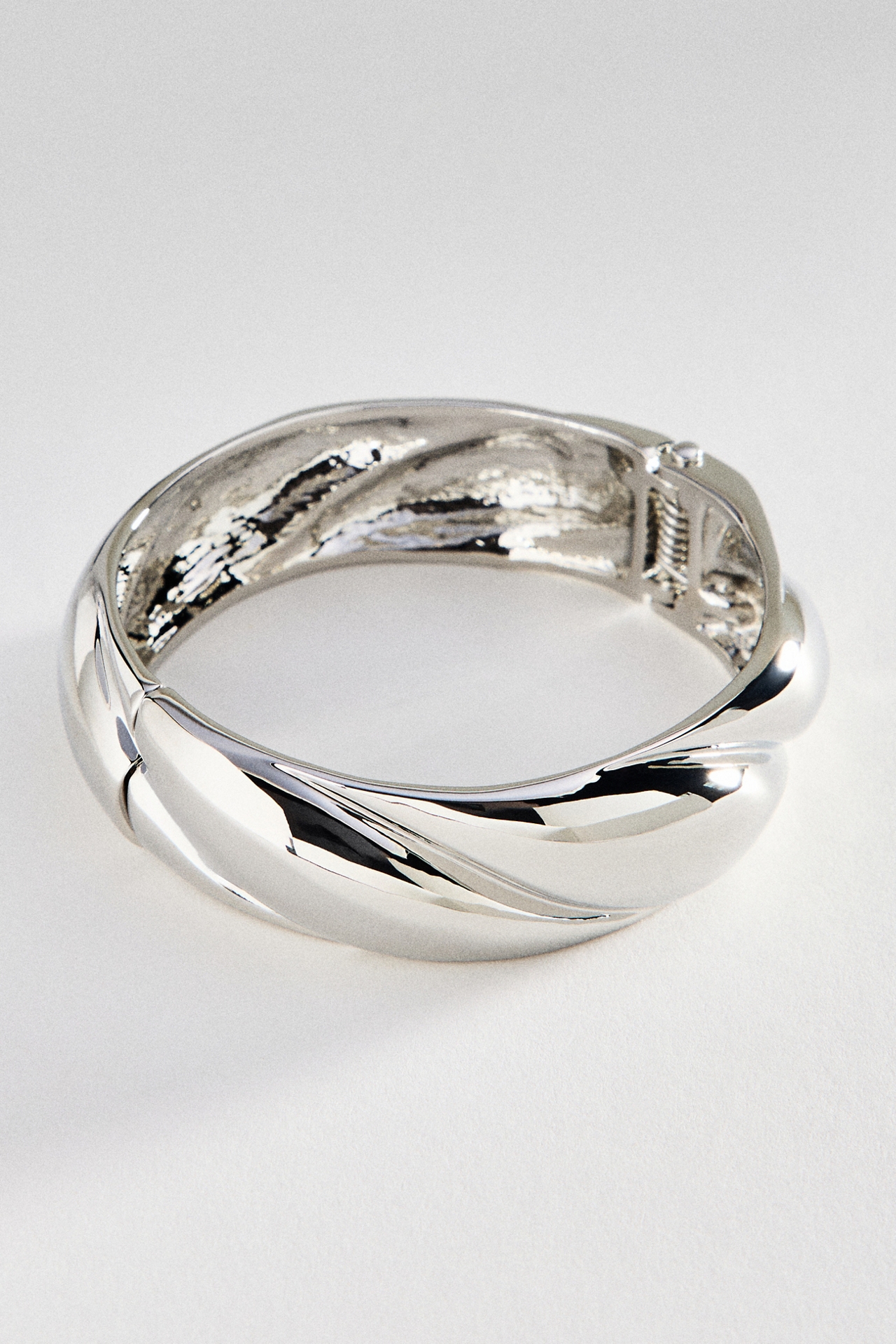 Textured Mod Bangle Bracelet