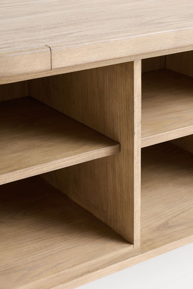 Isla Fluted Wood Media Console #3