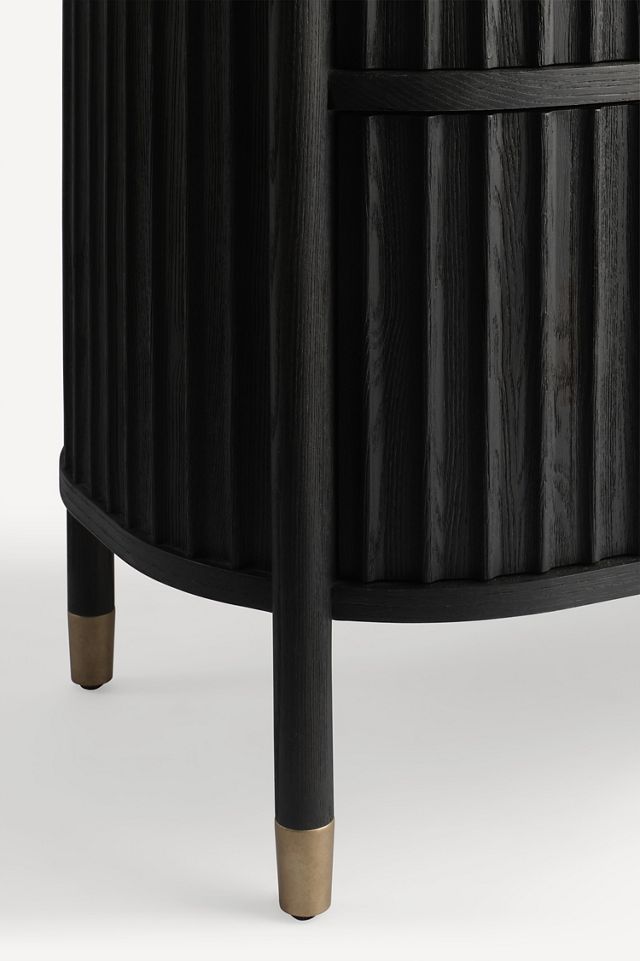 Isla Fluted Wood Four-Drawer Dresser #2