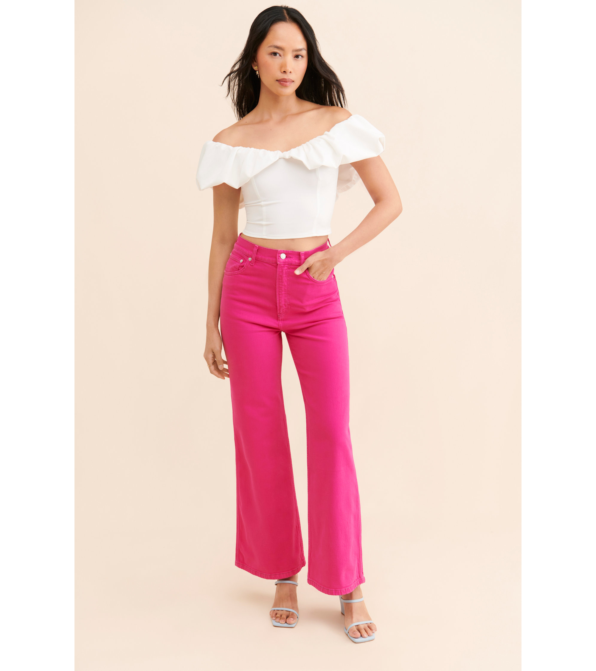 Trevi Wide Leg Jeans — Image 4
