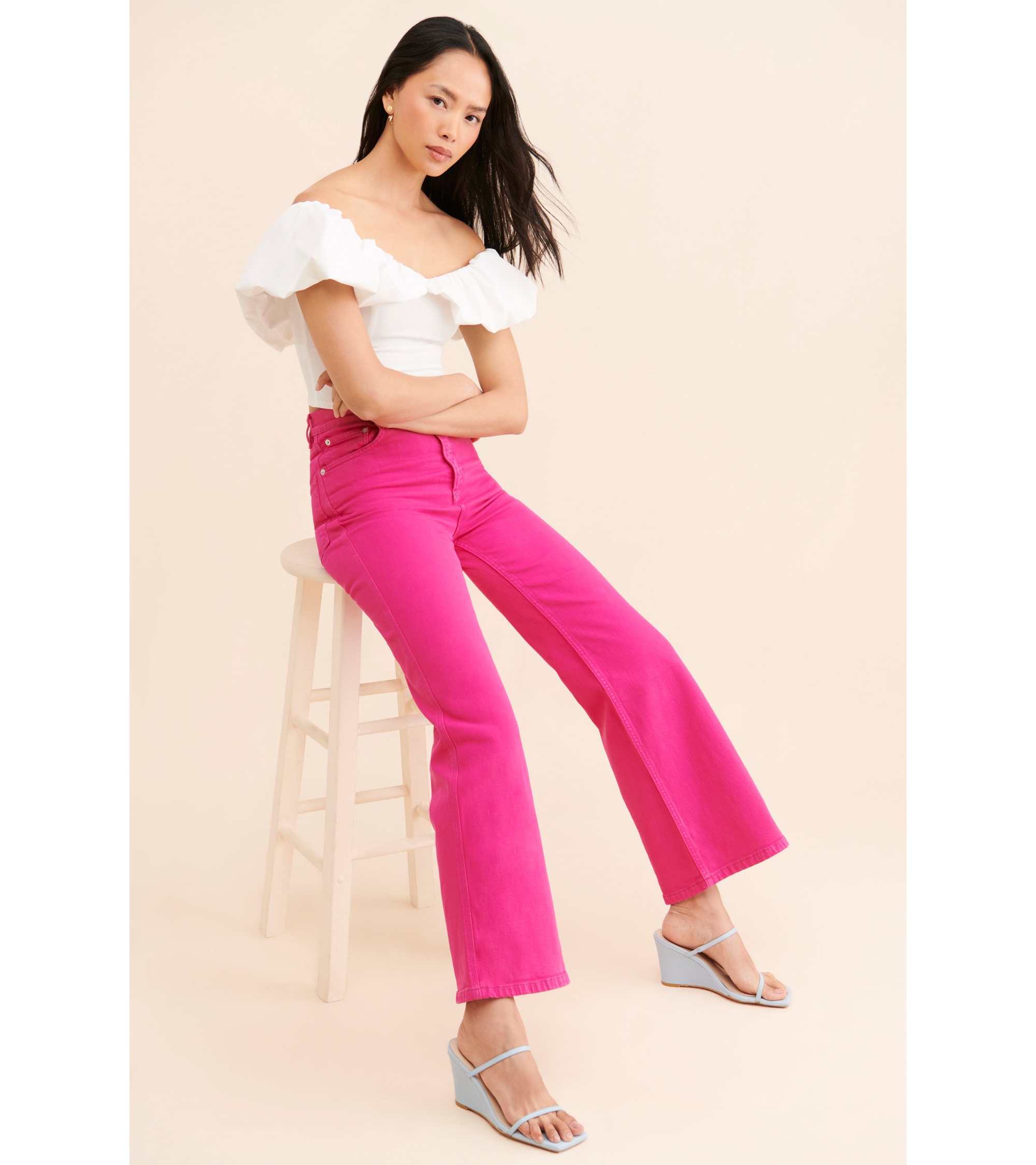 Trevi Wide Leg Jeans - Image 1