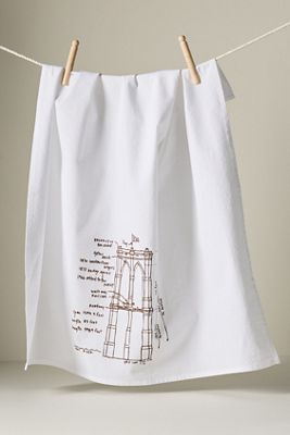 Girls Can Tell City Tea Towel