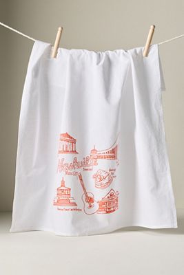 Girls Can Tell City Tea Towel