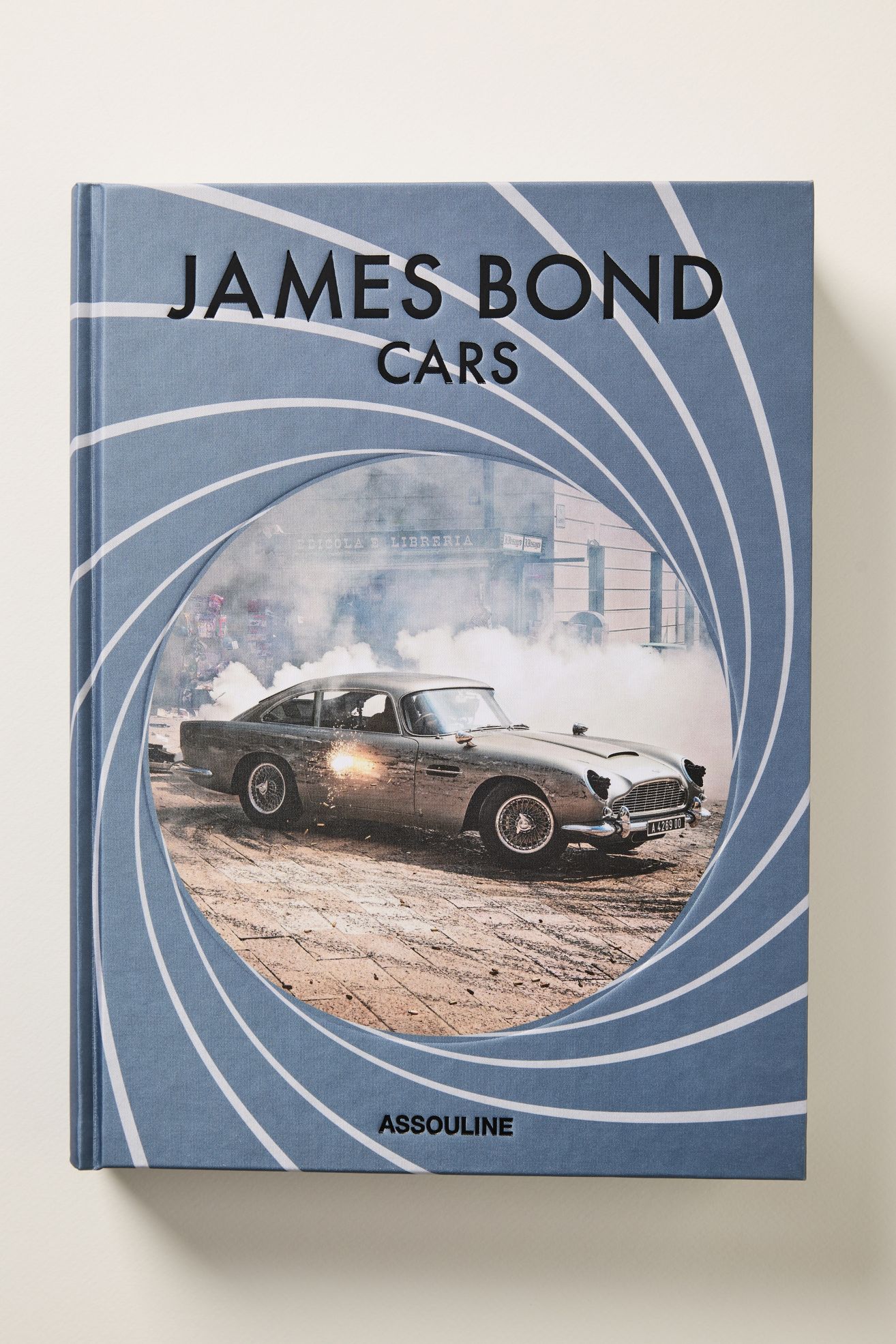 James Bond Cars Hardcover Book - Blue, One Size