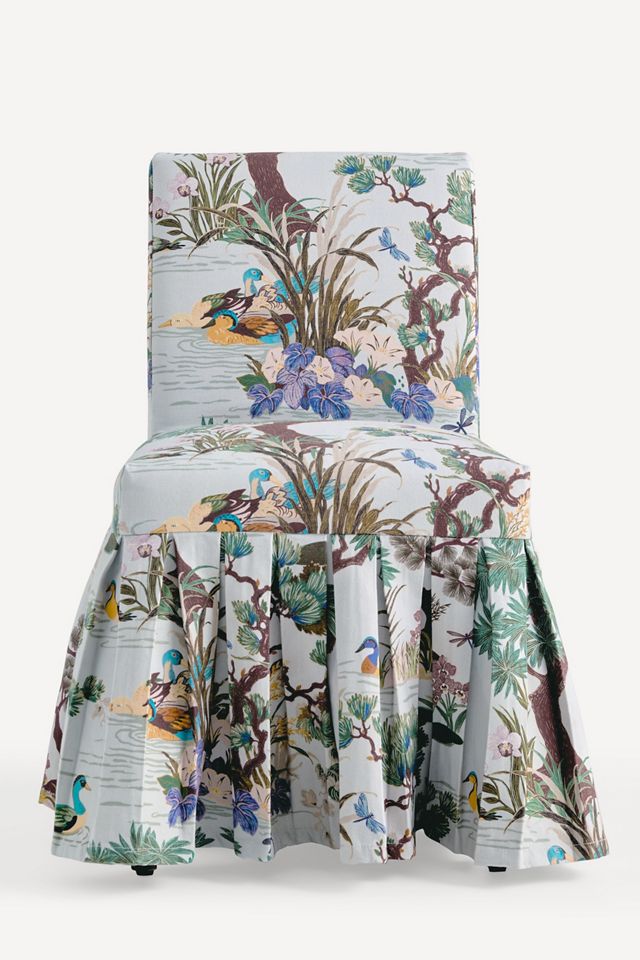 Layla Ruffle Printed Slipcover #1
