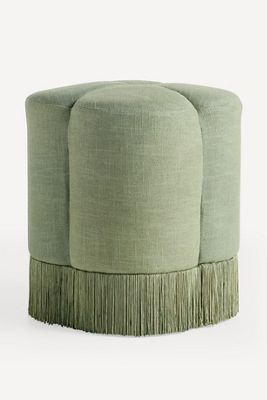 Sinclair Fringe Clover Ottoman