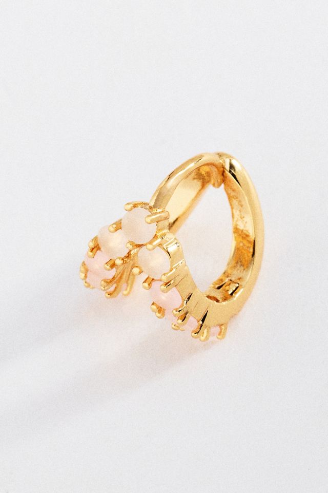 Split Huggie Hoop Earrings #1