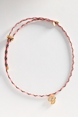 Corded Cluster Charm Necklace