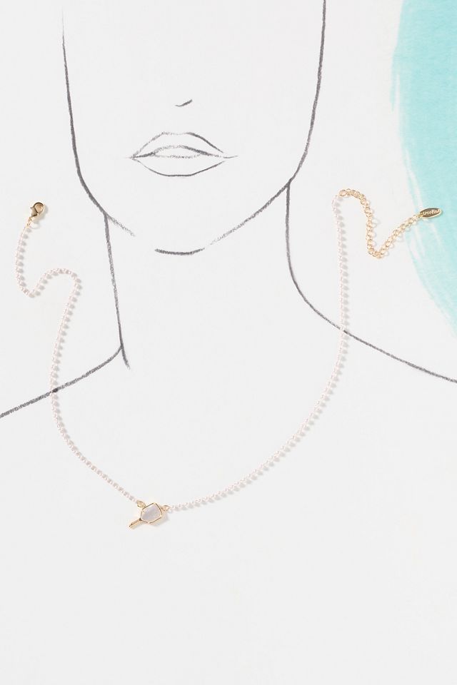 Pearl Icon Charm Necklace #2
