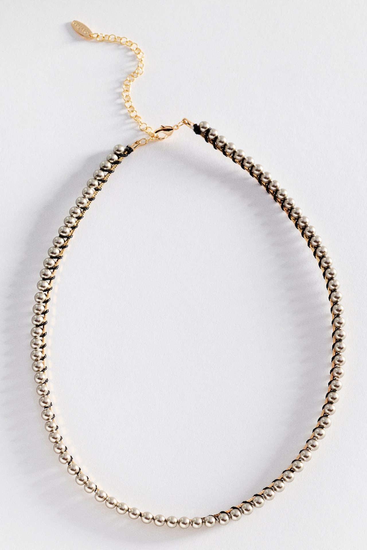 Threaded Pearls Layering Necklace