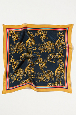 Tiger Print Scarf