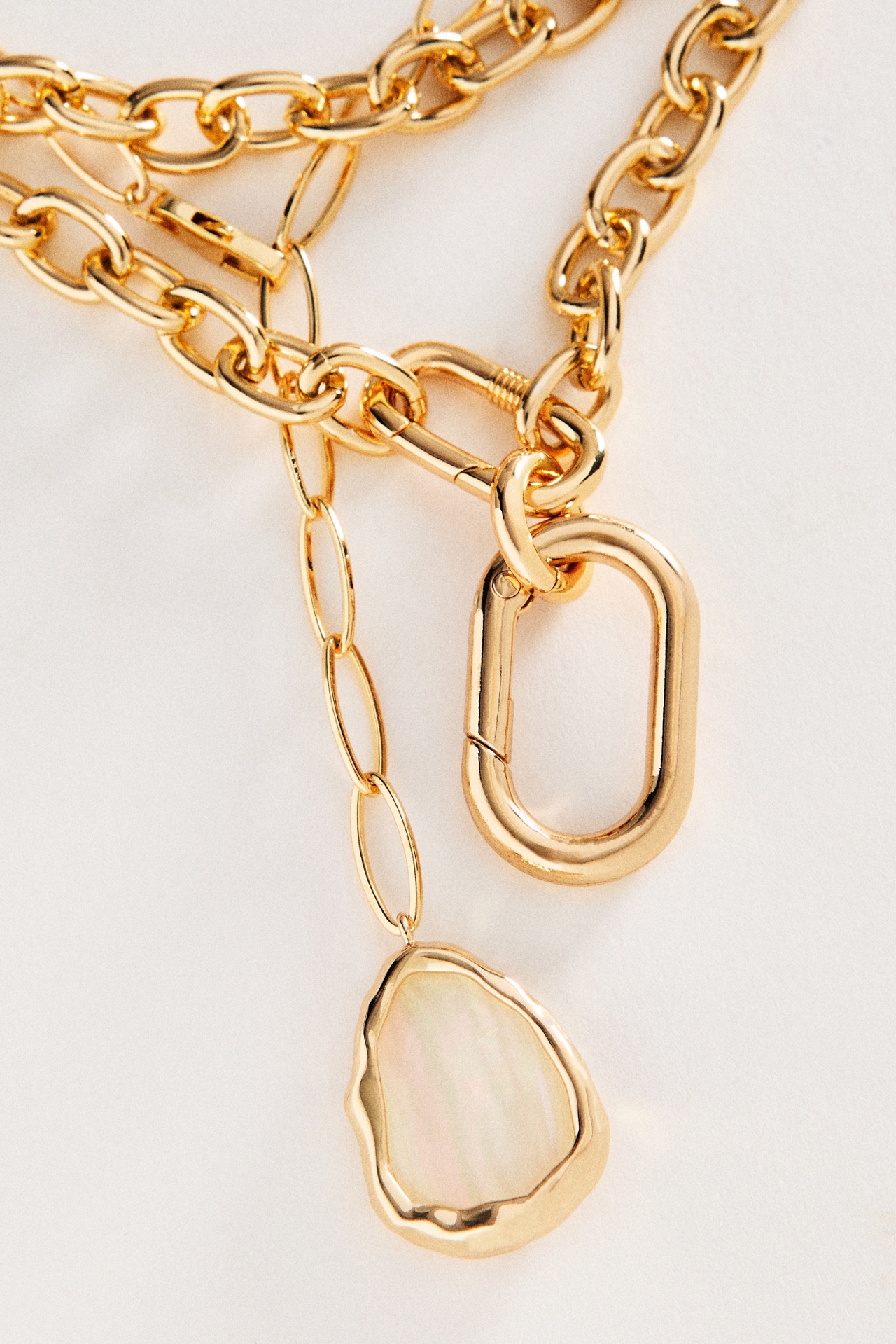 Boho Layered Stack Necklaces, Set of 2