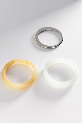 Boho Bangle Bracelets, Set of 3