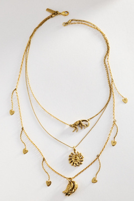 Jem Layered Charm Necklace