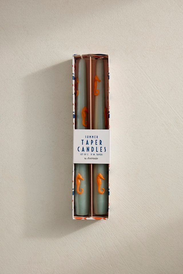 Marine Life Taper Candles, Set of 2 #2