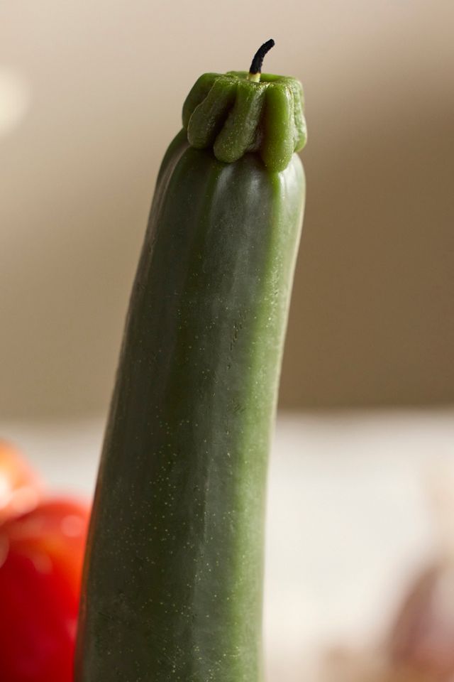 Happy Organics Zucchini Beeswax Candle #1