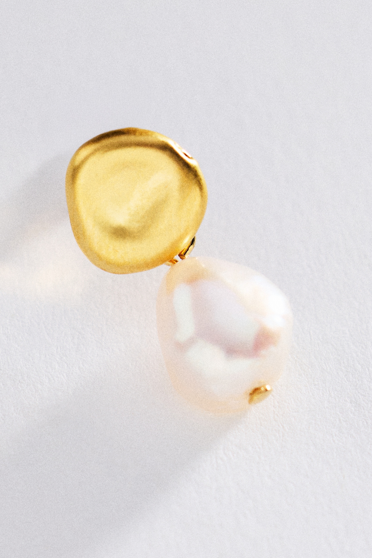 By Anthropologie Delicate Pearl Drop Earrings