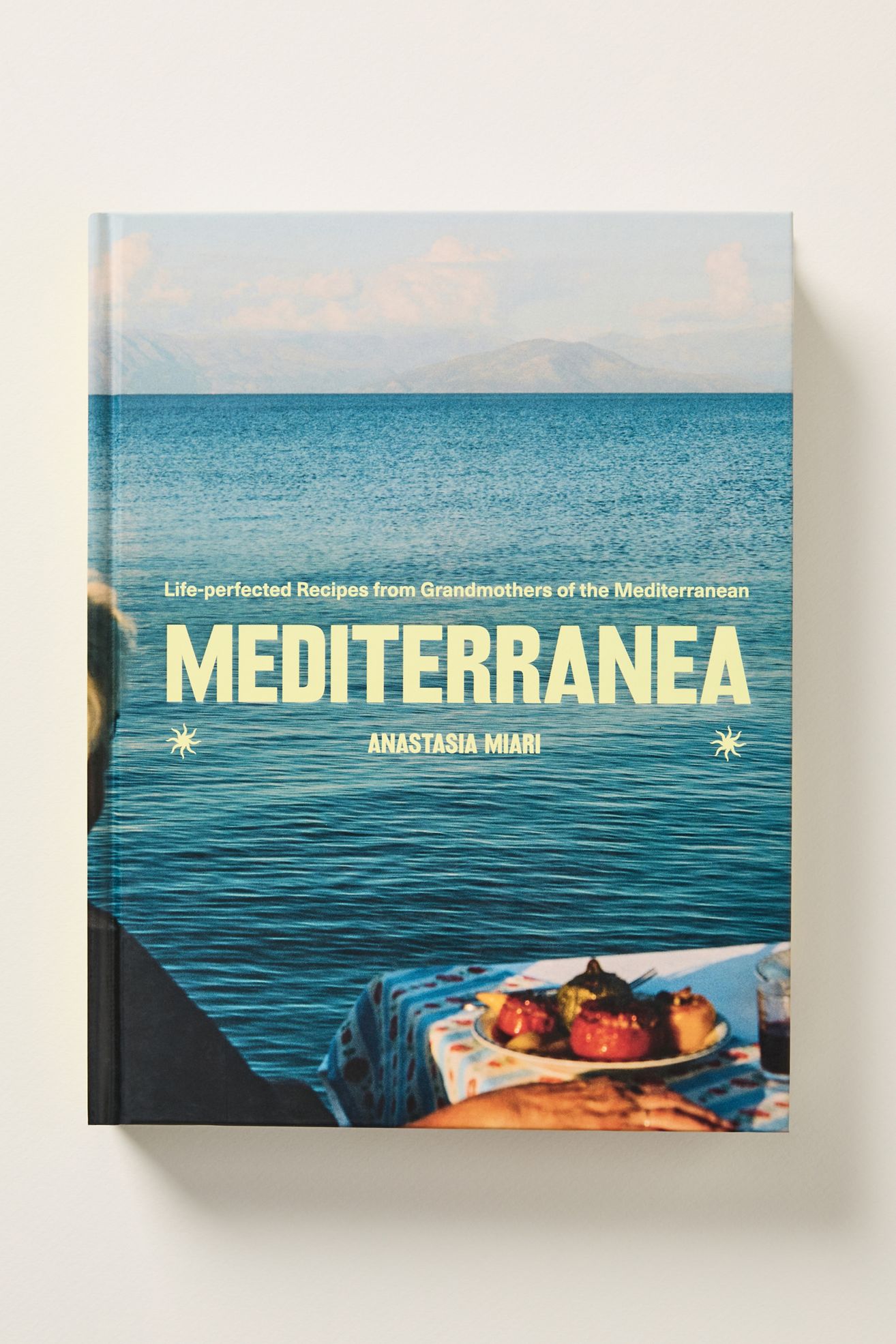 Mediterranea Hardcover Cookbook - Blue, One Size