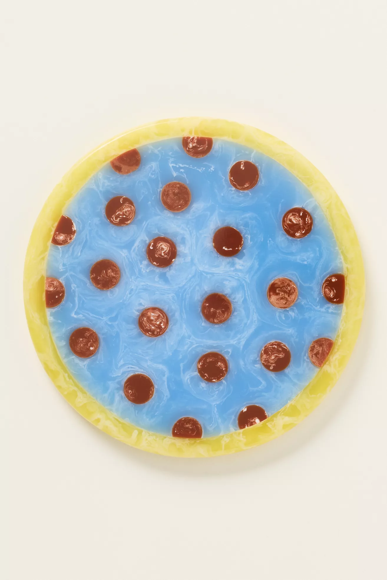 Polka Dot Resin Cheeseboard