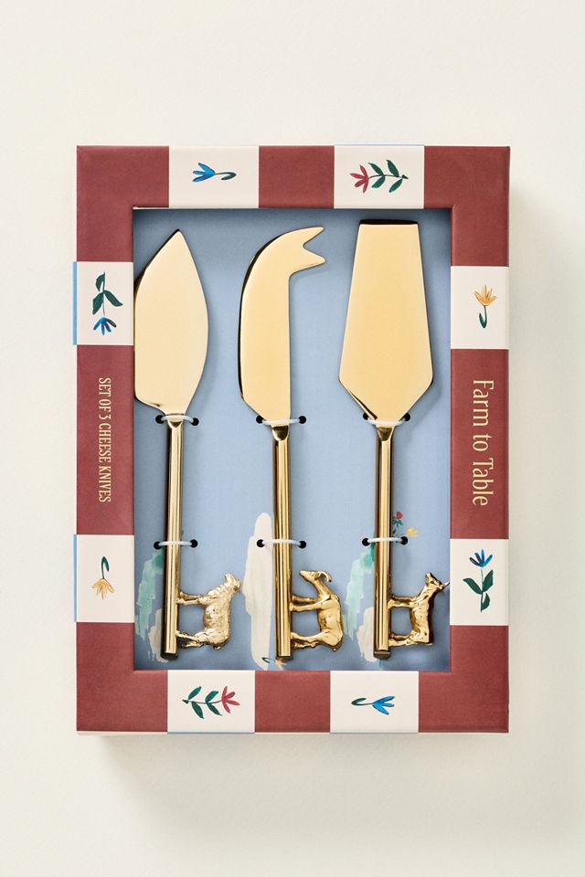 Aberdeen Cheese Knives, Set of 3 #1