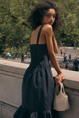 Melie Bianco Naomi Beaded Bucket Bag | Anthropologie