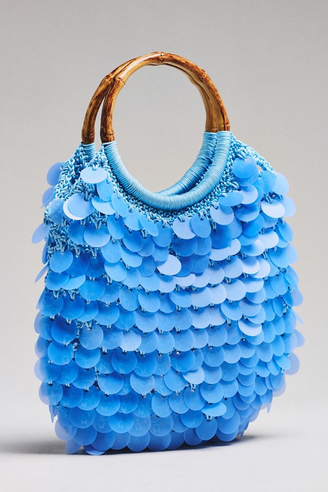 By Anthropologie Sequin Hand Bag #1