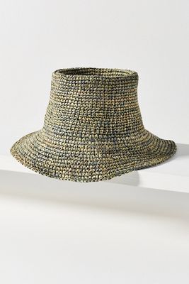 Wyeth – Chapeau De Soleil Femme Finley – Vert – Taille Unique – Neuf Avec étiquettes