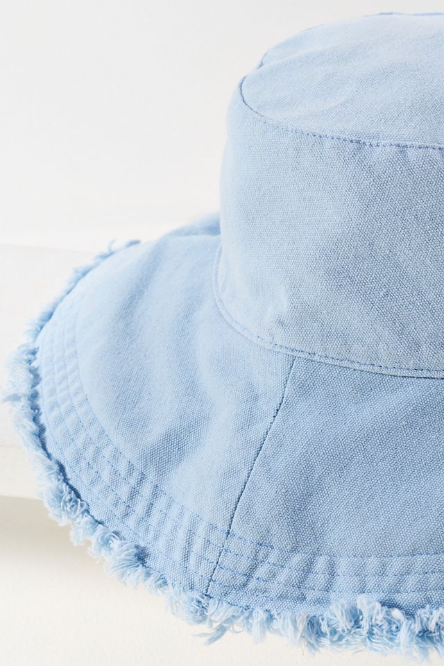 By Anthropologie Frayed Sun Hat #2