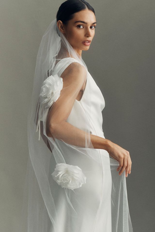 Hutch 3D Floral Veil #1