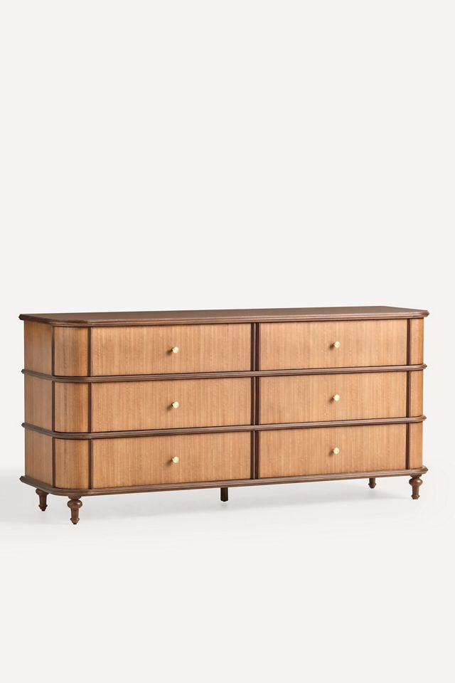 Valencia Six-Drawer Dresser #1