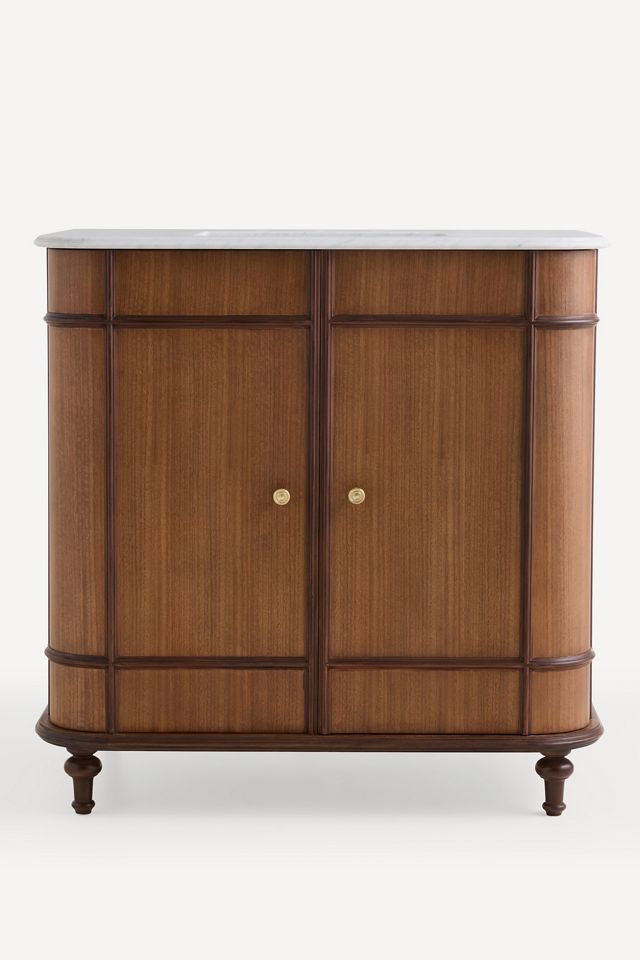 Valencia Marble-Top Single Bathroom Vanity #1