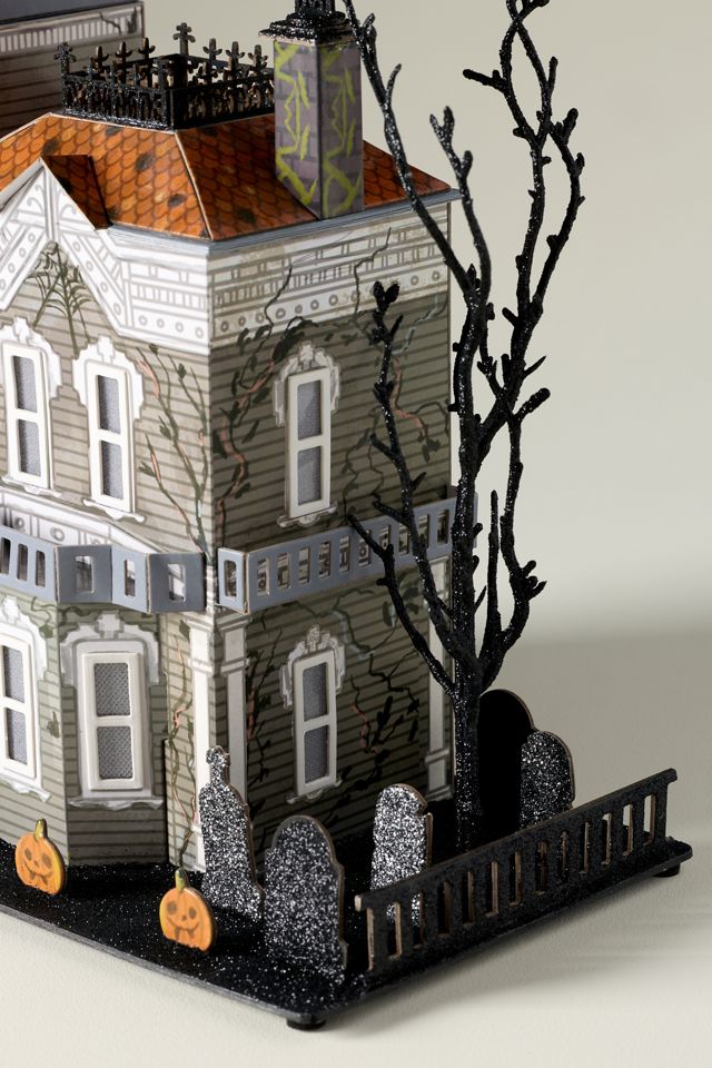 Light Up Haunted Halloween House #5