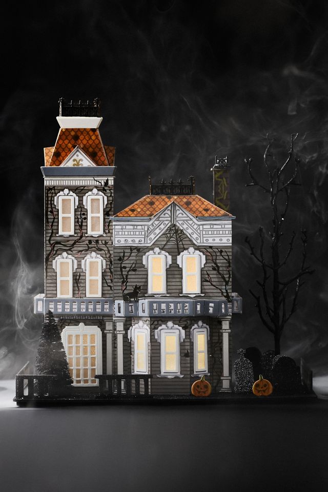 Light Up Haunted Halloween House #1
