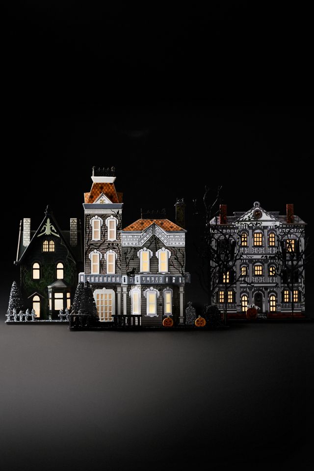 Light Up Haunted Halloween House #5