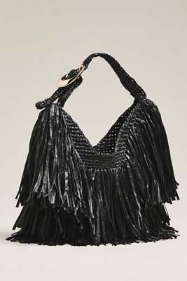 Fringe Hobo Bag