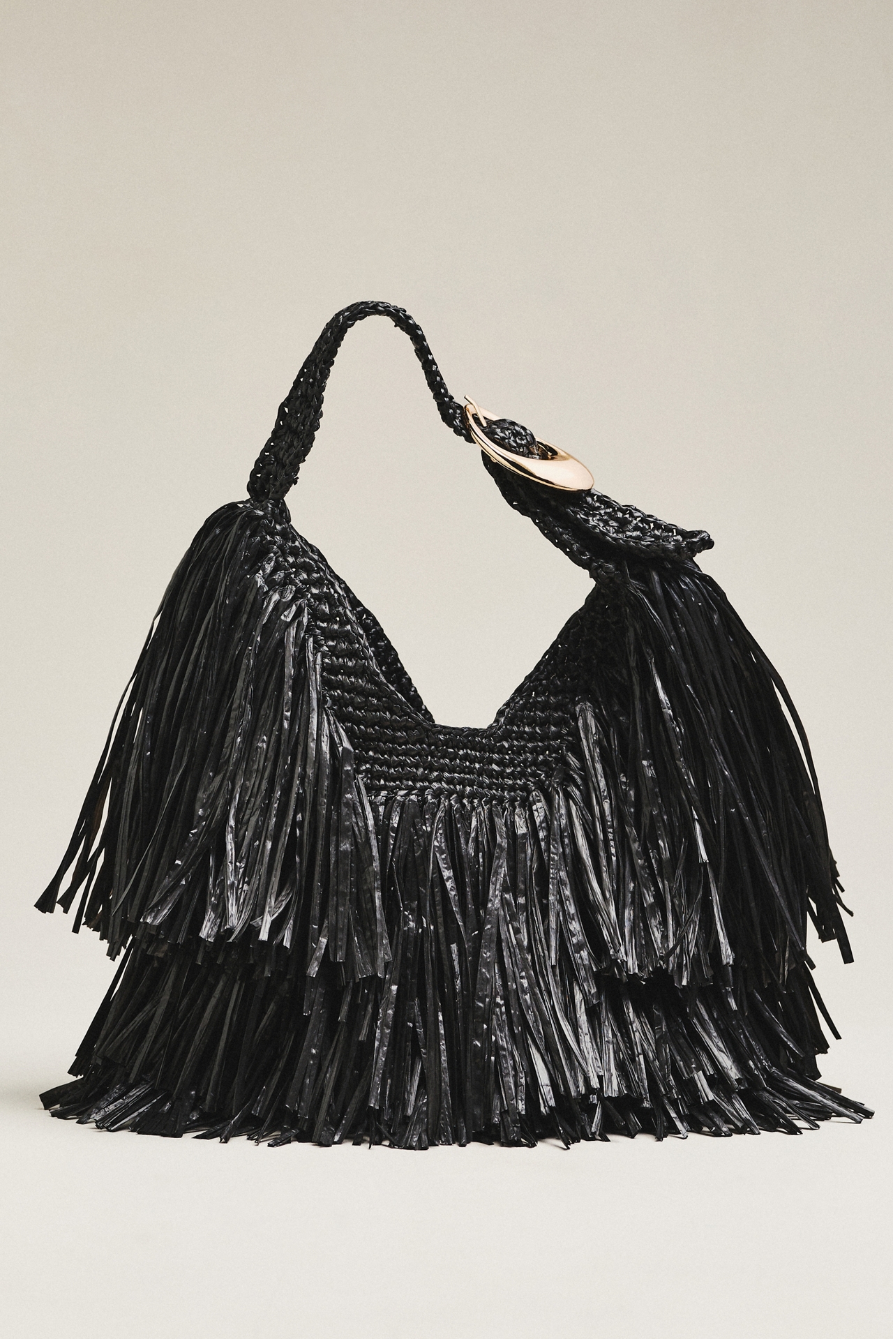 Fringe Hobo Bag