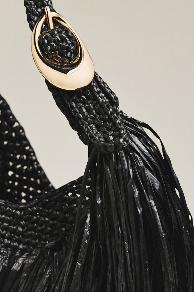 Fringe Hobo Bag | Anthropologie display picture 1