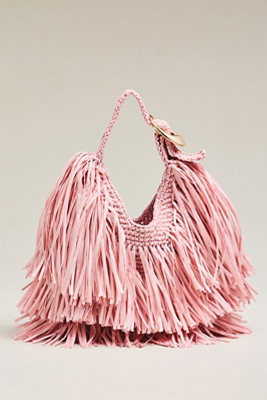 Fringe Hobo Bag
