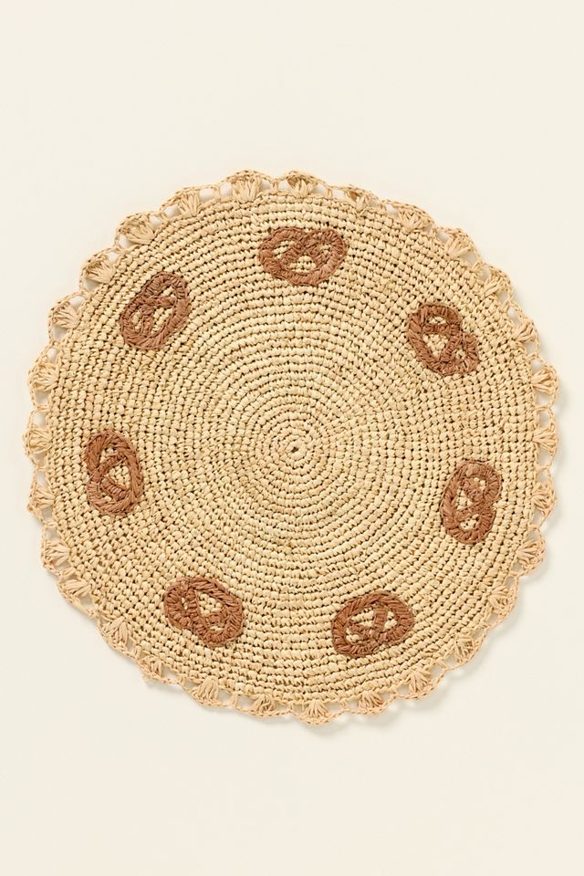 Payton James Handwoven Pretzel Placemat #1