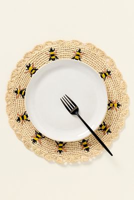 Payton James Handwoven Bee Placemat