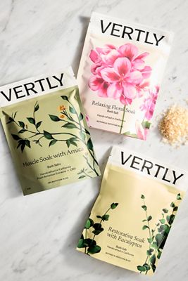 Vertly Mini Bath Salt Trio