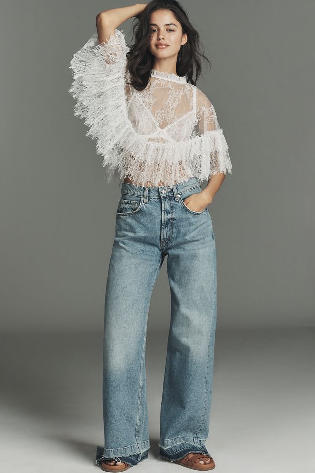 By Anthropologie Delicate Lace Poncho | Anthropologie