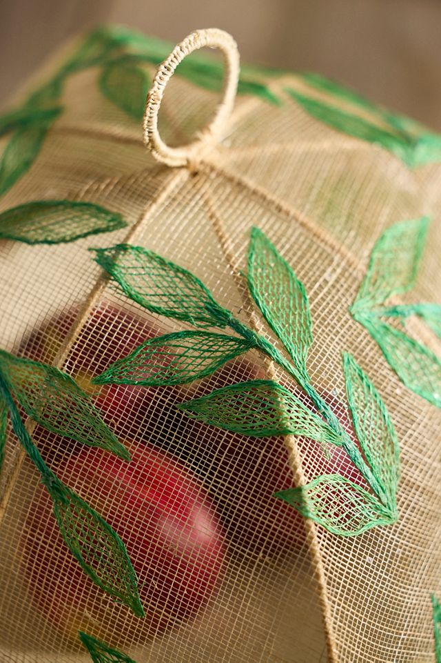 Woven Leaves Food Cover #2