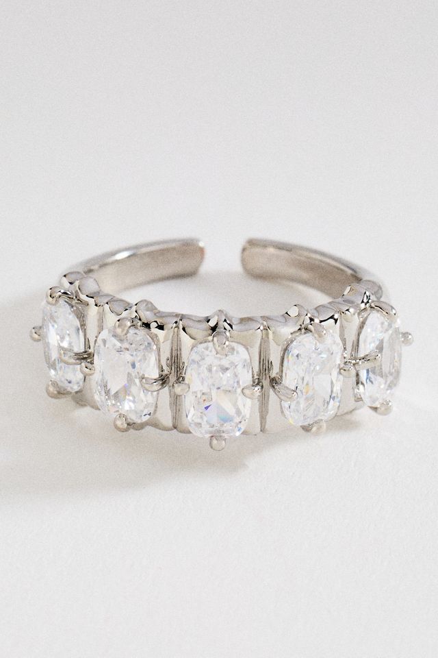 Crystal Baguette Ring #1