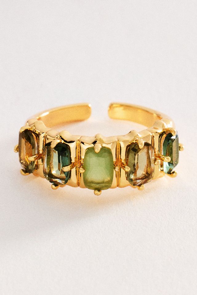 Crystal Baguette Ring #1