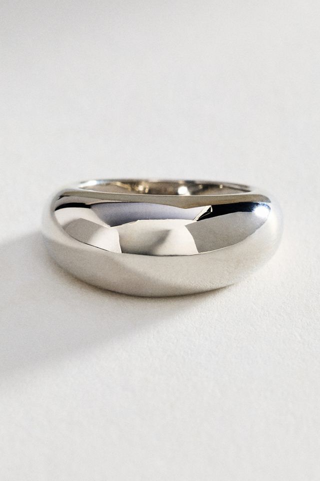 Chunky Metal Stacking Ring #1